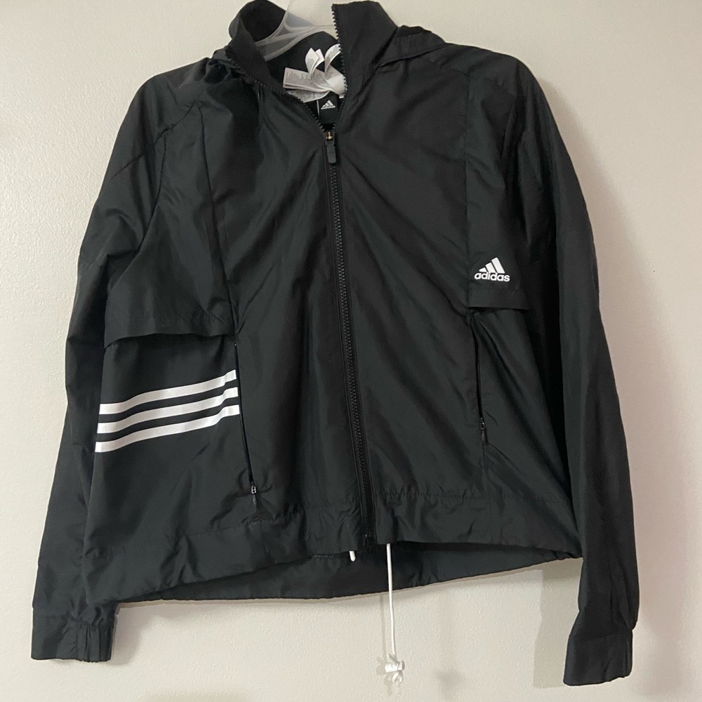 Adidas windbreaker cropped